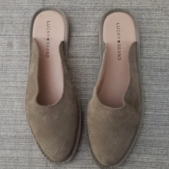 Lucky Brand Fossilzed Arvy slides - Picture 4 of 16